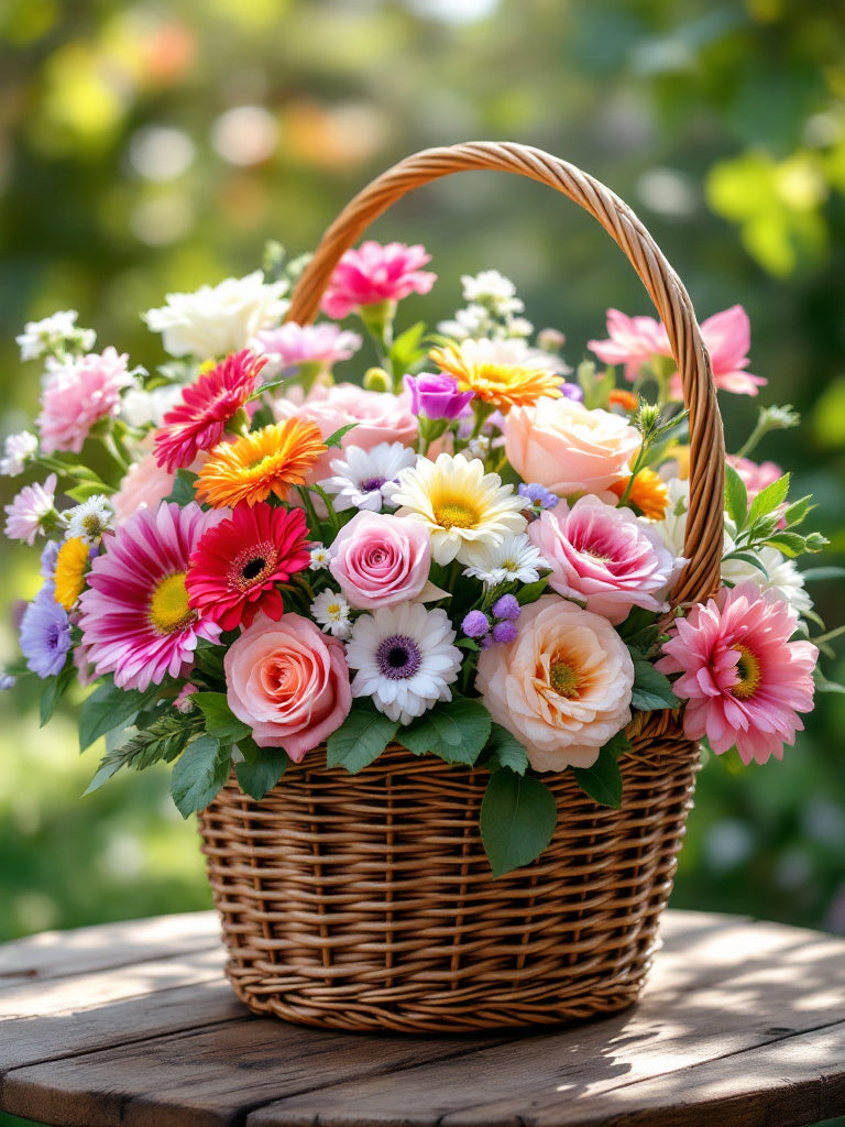 Basket of Flowers