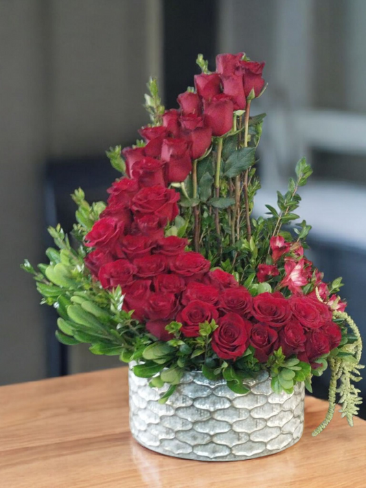 Enchanted Crescents of Crimson