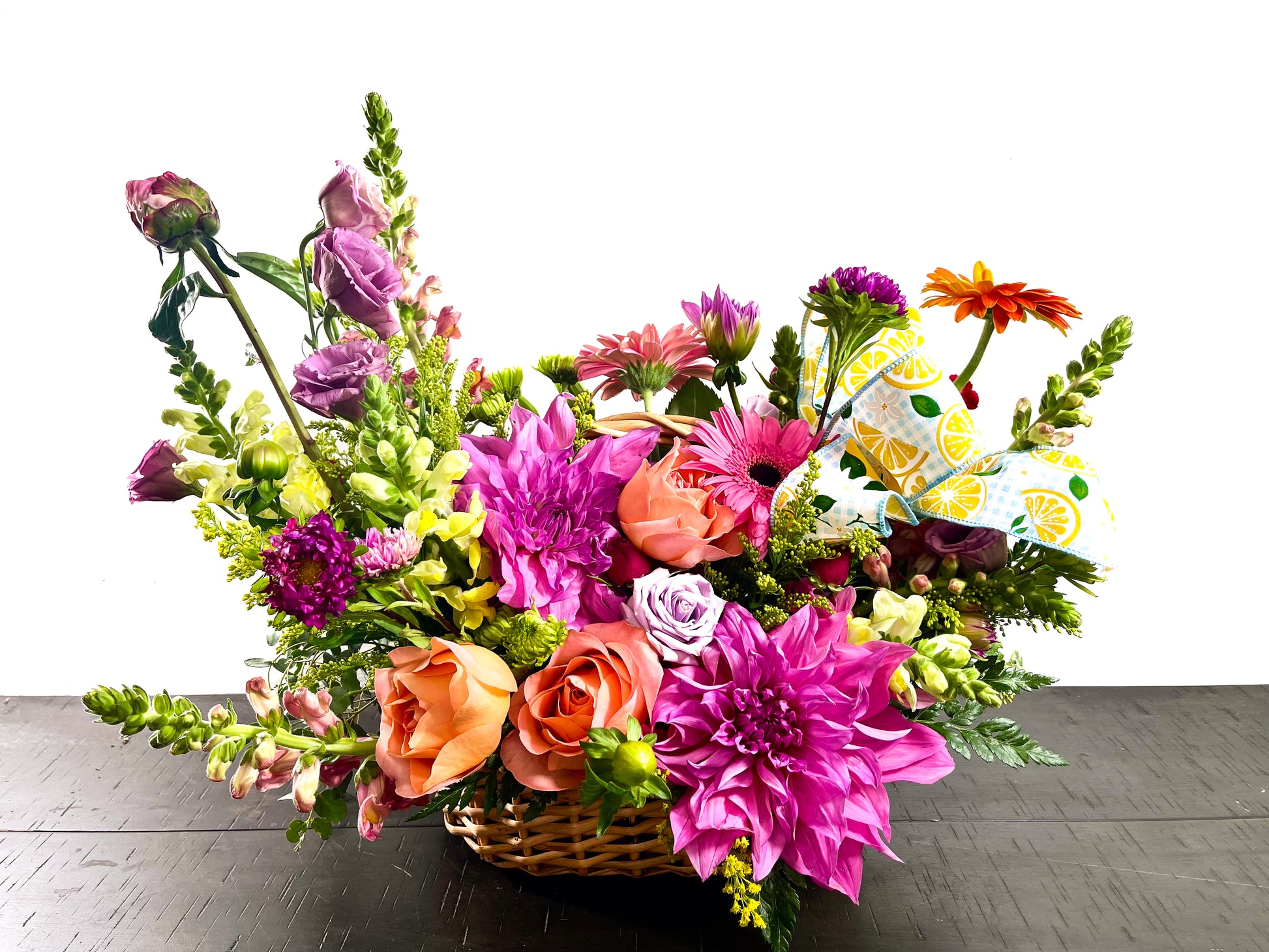 Colorful flower arrangement.