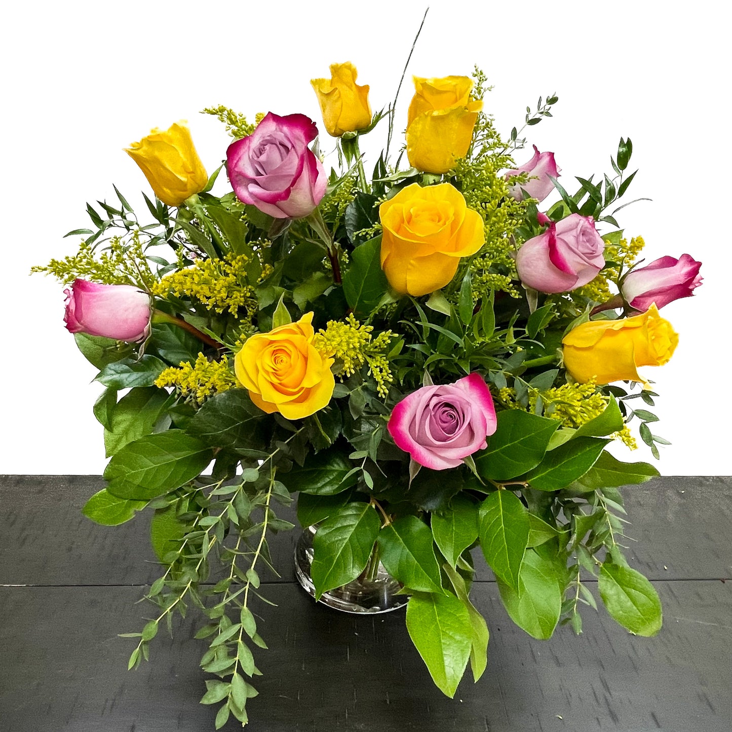 Multi-Color Dozen Roses