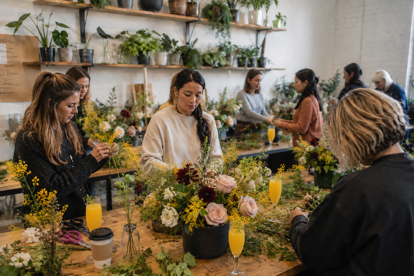 Flower Works Bridgerton Summer Floral Class Series